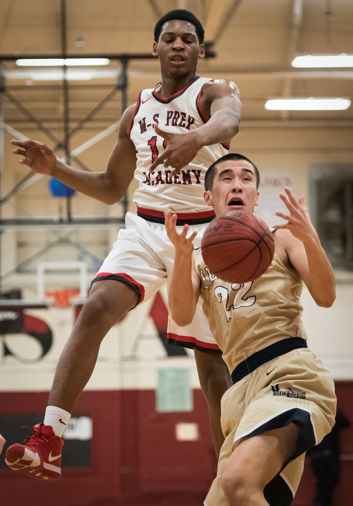 Winston-Salem Prep Bishop McGuinness Boys Bball (copy)